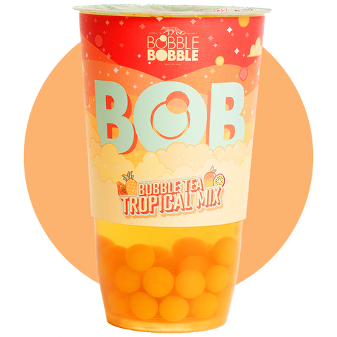 BOB BUBBLE TEA Ready to Drink Tropical Mix 360ml