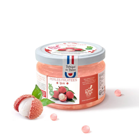 Bubble Tea Fruchtperlen Litschi - 240g