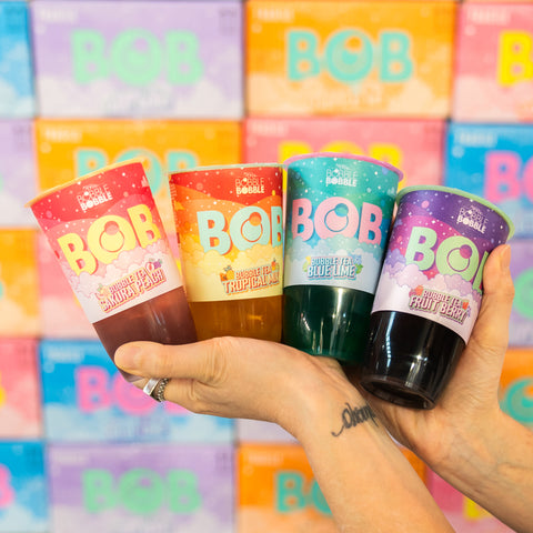 BOB BUBBLE TEA Ready to Drink Probierbox 4 x 2 360ml