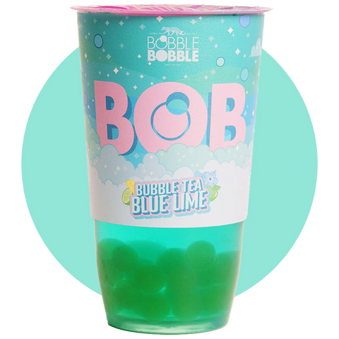 BOB BUBBLE TEA Ready to Drink Blue Lime 360ml