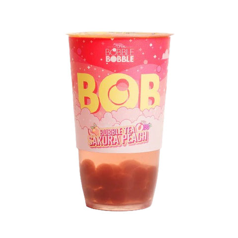 BOB BUBBLE TEA Ready to Drink Sakura Peach 360ml