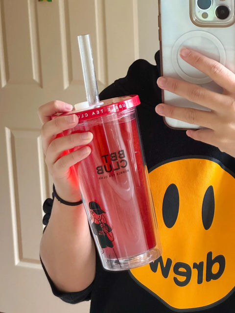 Bubble Tea Set Erdbeer-Früchtetee für 10 Portionen