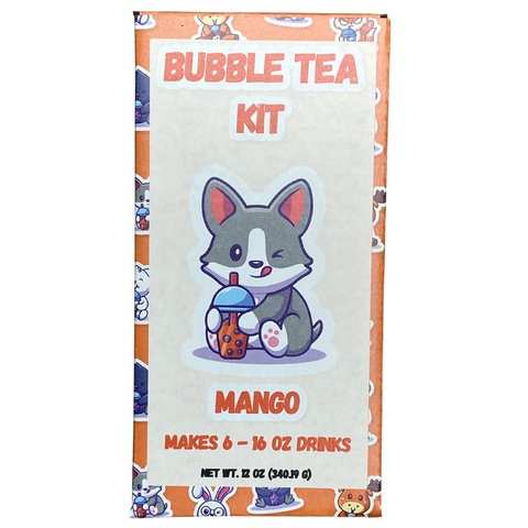 Bubble Tea Kit - Mango | für 6 bis 12 Getränke